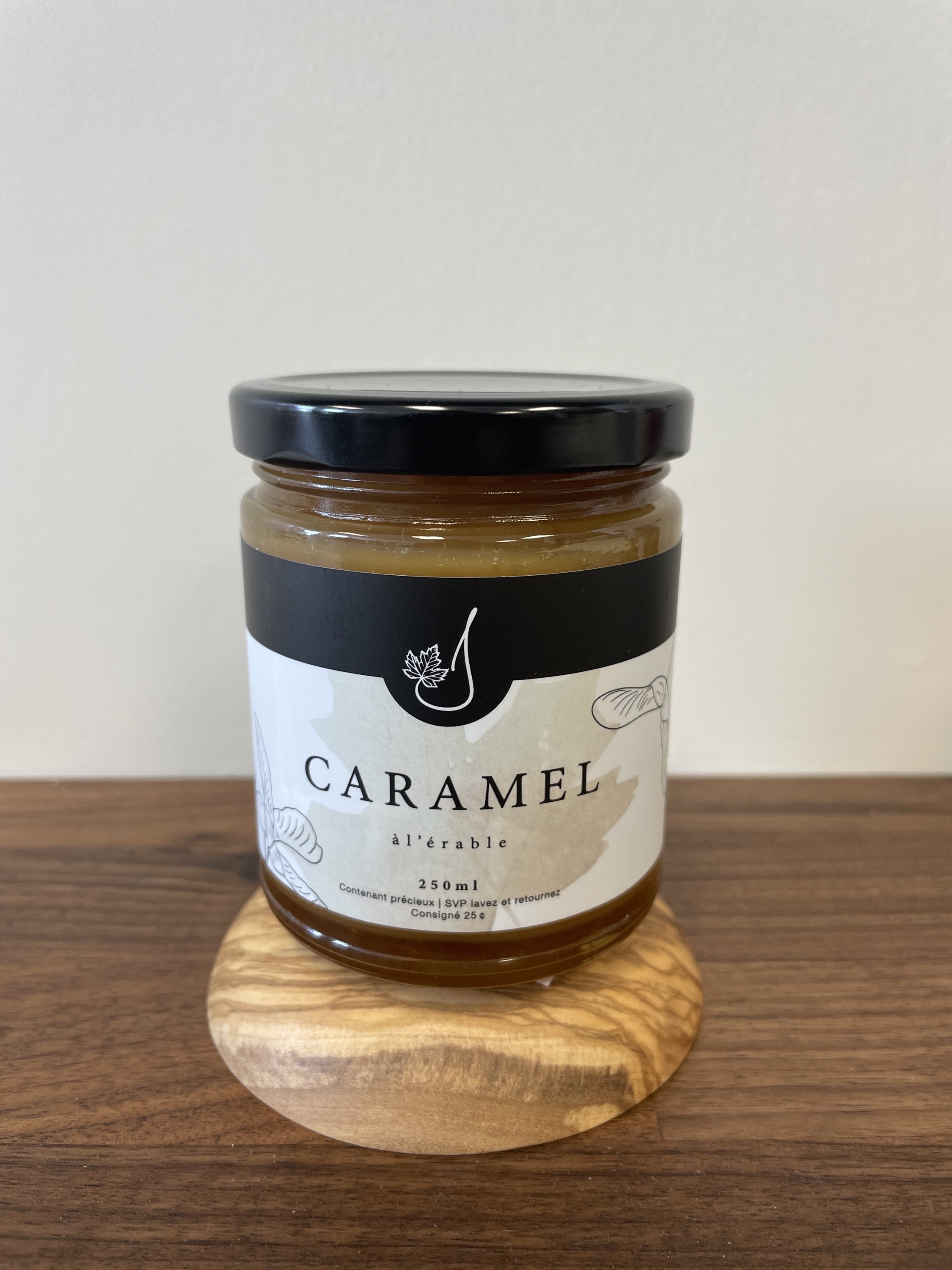Caramel à l’érable 250ml | Jardin des érables