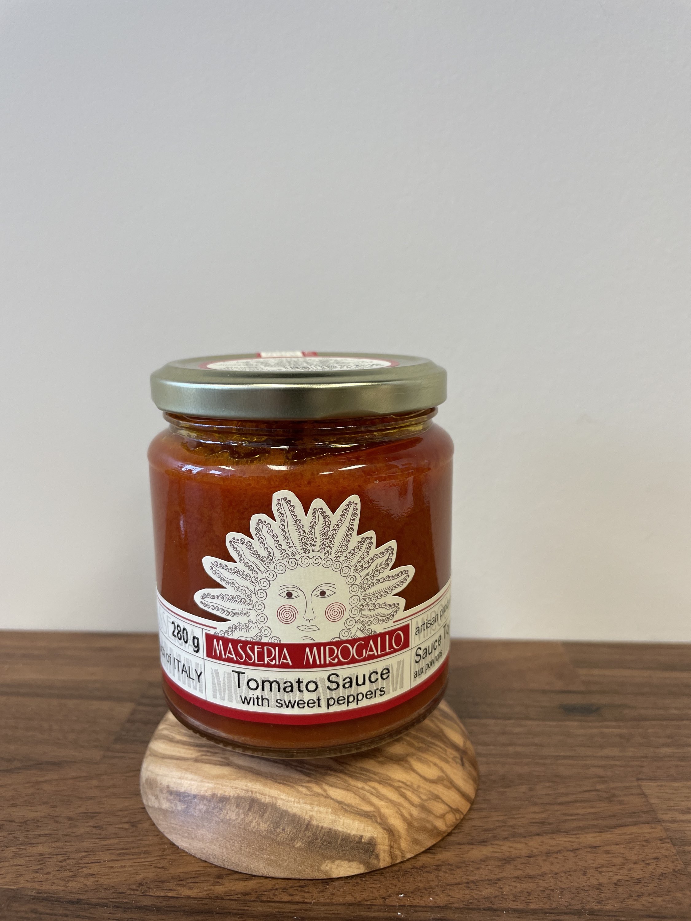 Mirogallo base de sauce tomate piment sucre 280G