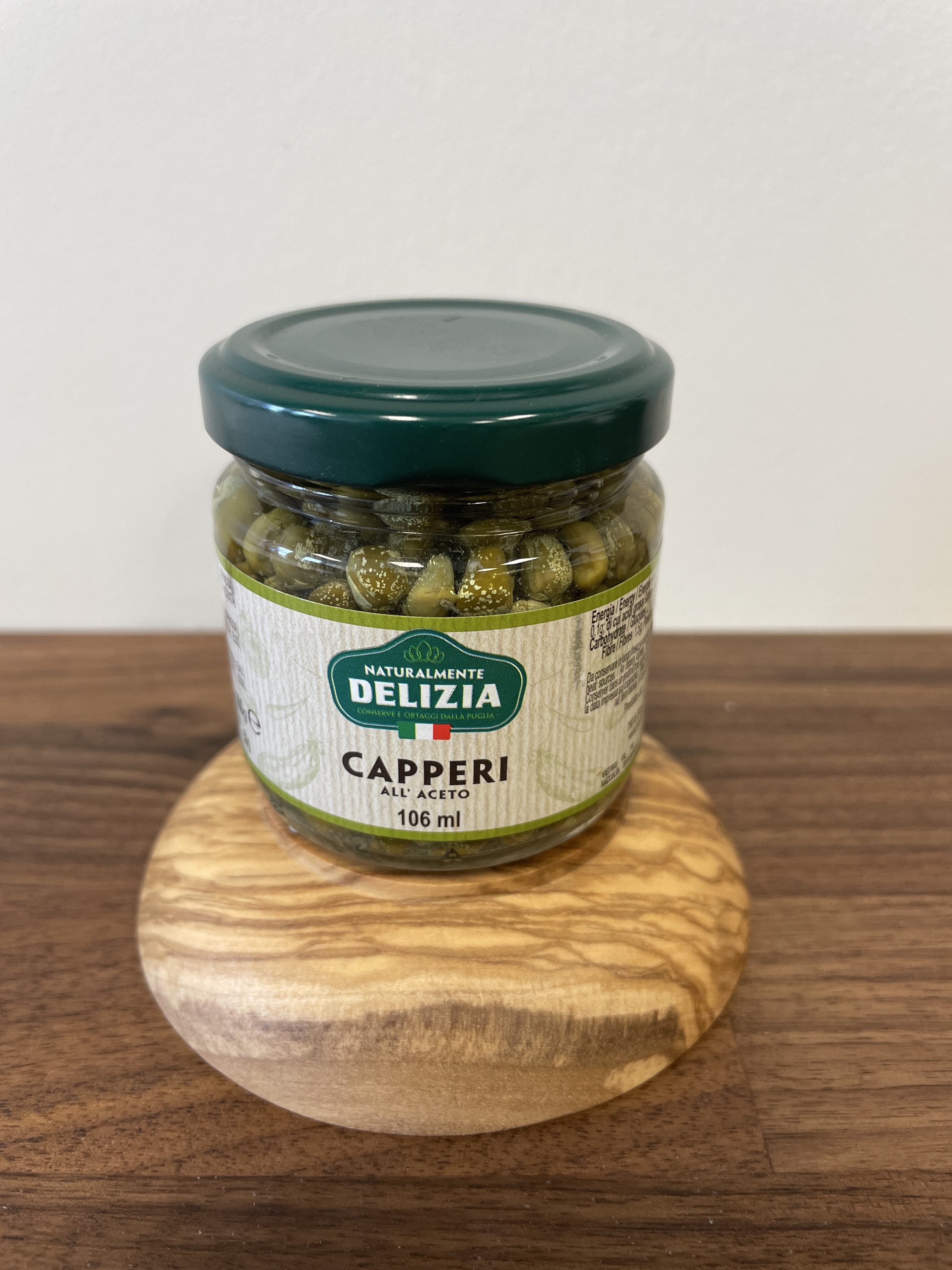 Câpres dans le vinaigre de vin 106ml