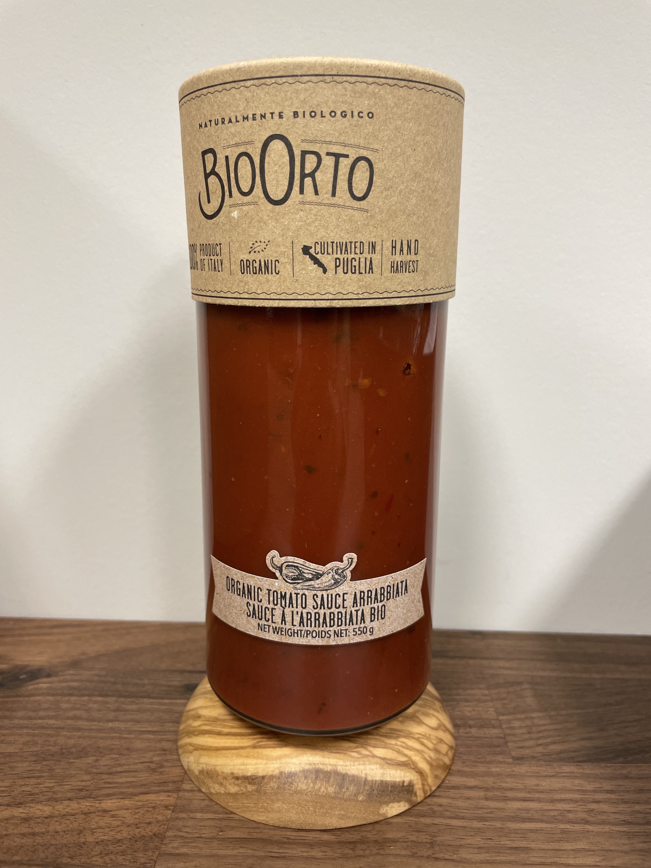 Sauce tomates arrabbiata 550 g | Bio Orto