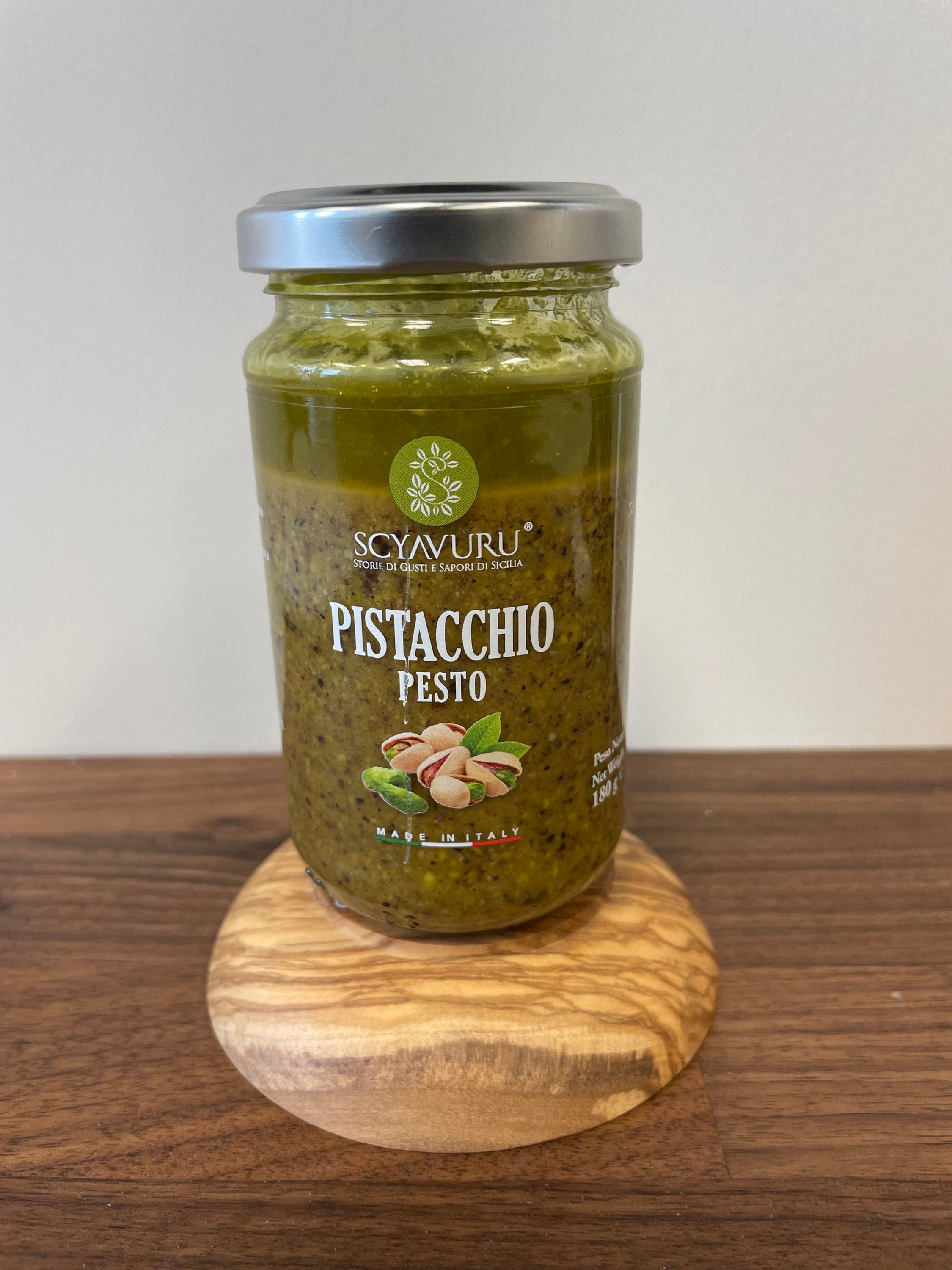 SCYAVURU Pesto de pistaches 49% 180 g | Scyavuru