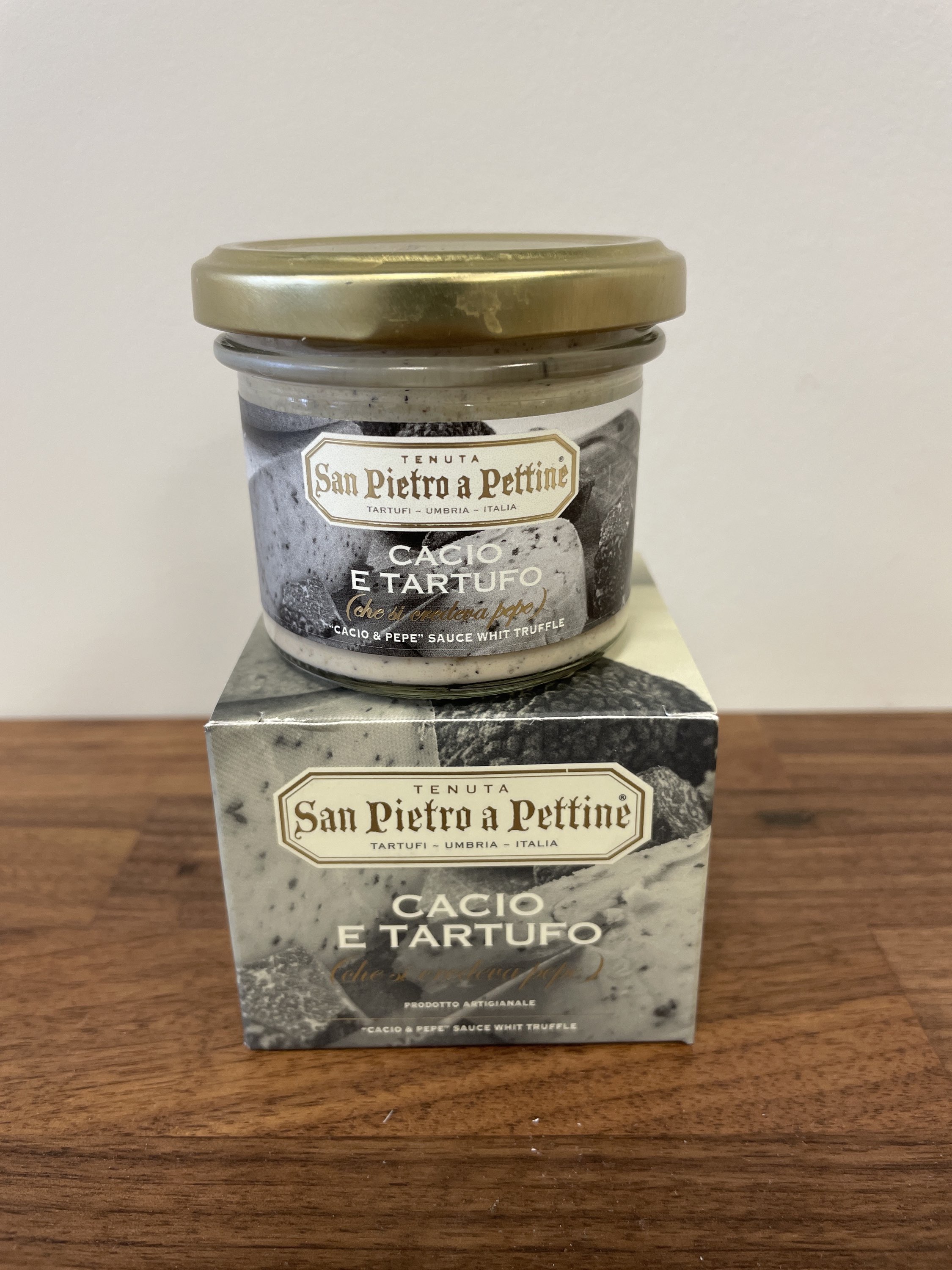 San Pietro Sauce fromage chèvre et truffe - Pecorino Cheese & Truffle Sauce - 90