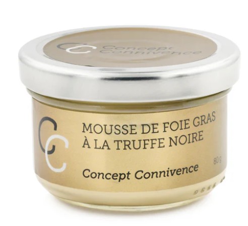 Mousse de Foie Gras à la Truffe Noire | Concept Connivence