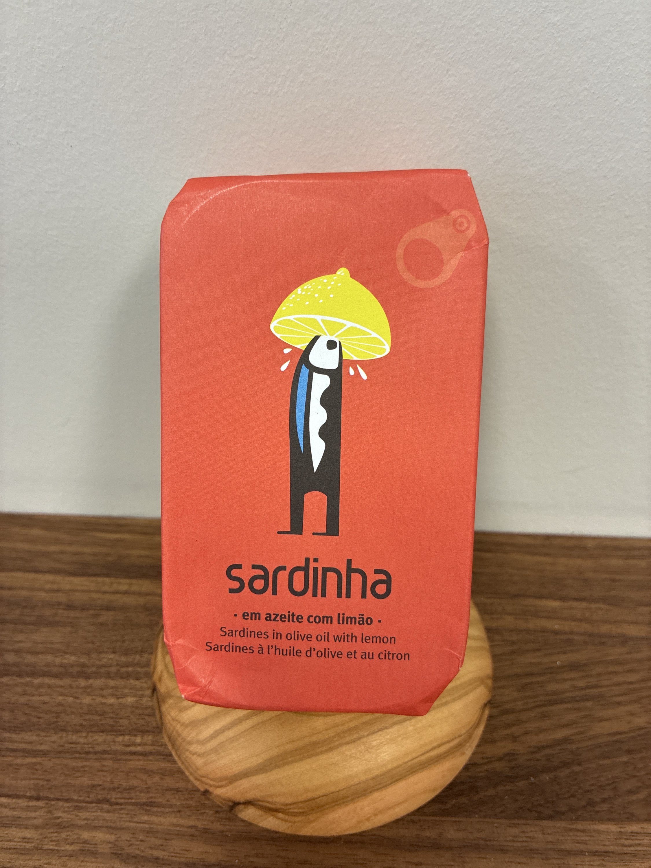 Sardinha Sardines à l'huile d'olive et au citron 120g