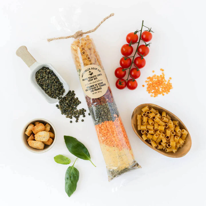 Mélange de soupe aux lentilles et tomates des prairies | Mitchell’s soup co