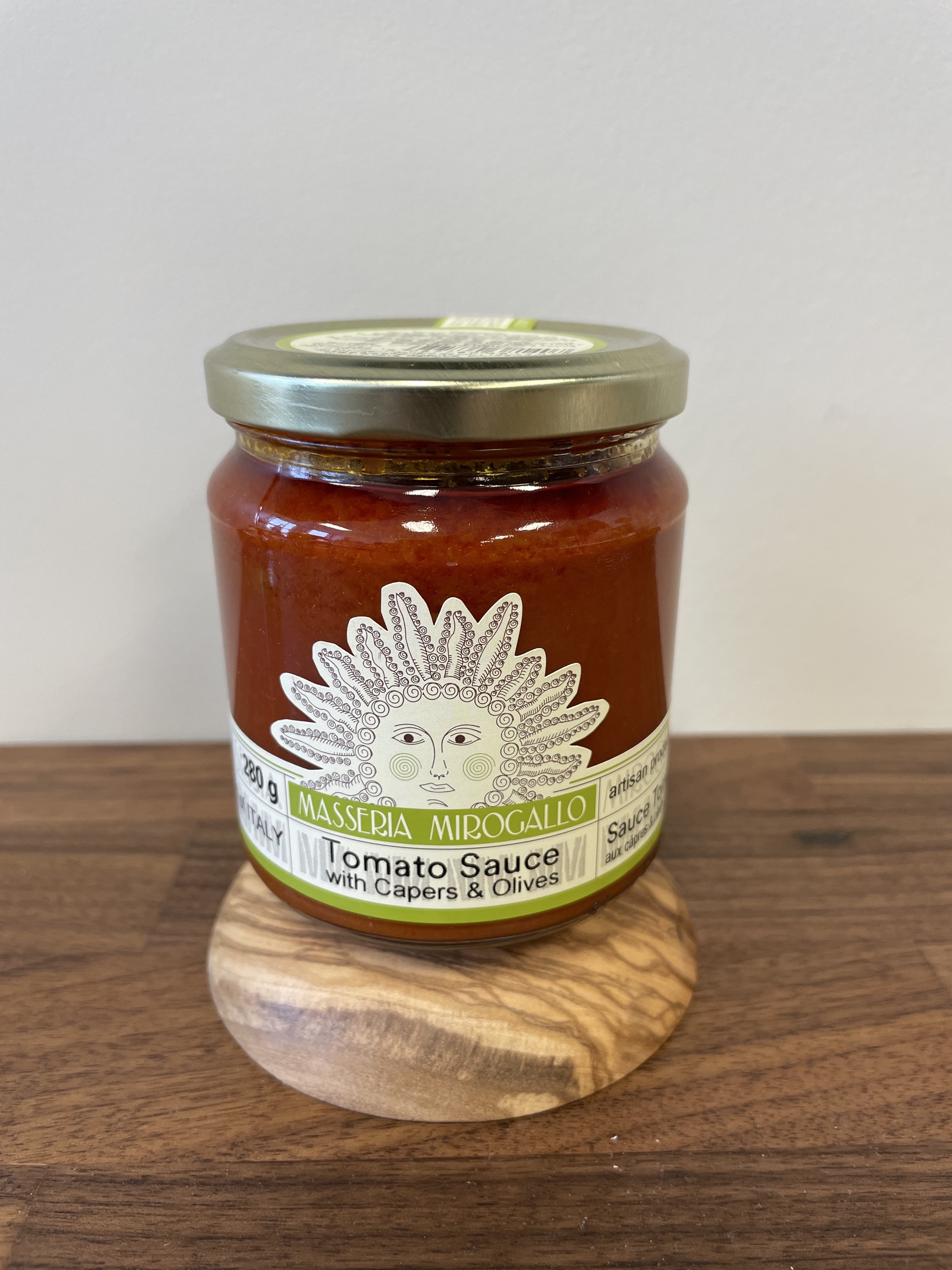 Mirogallo base de sauce tomate câpres et olives 280G