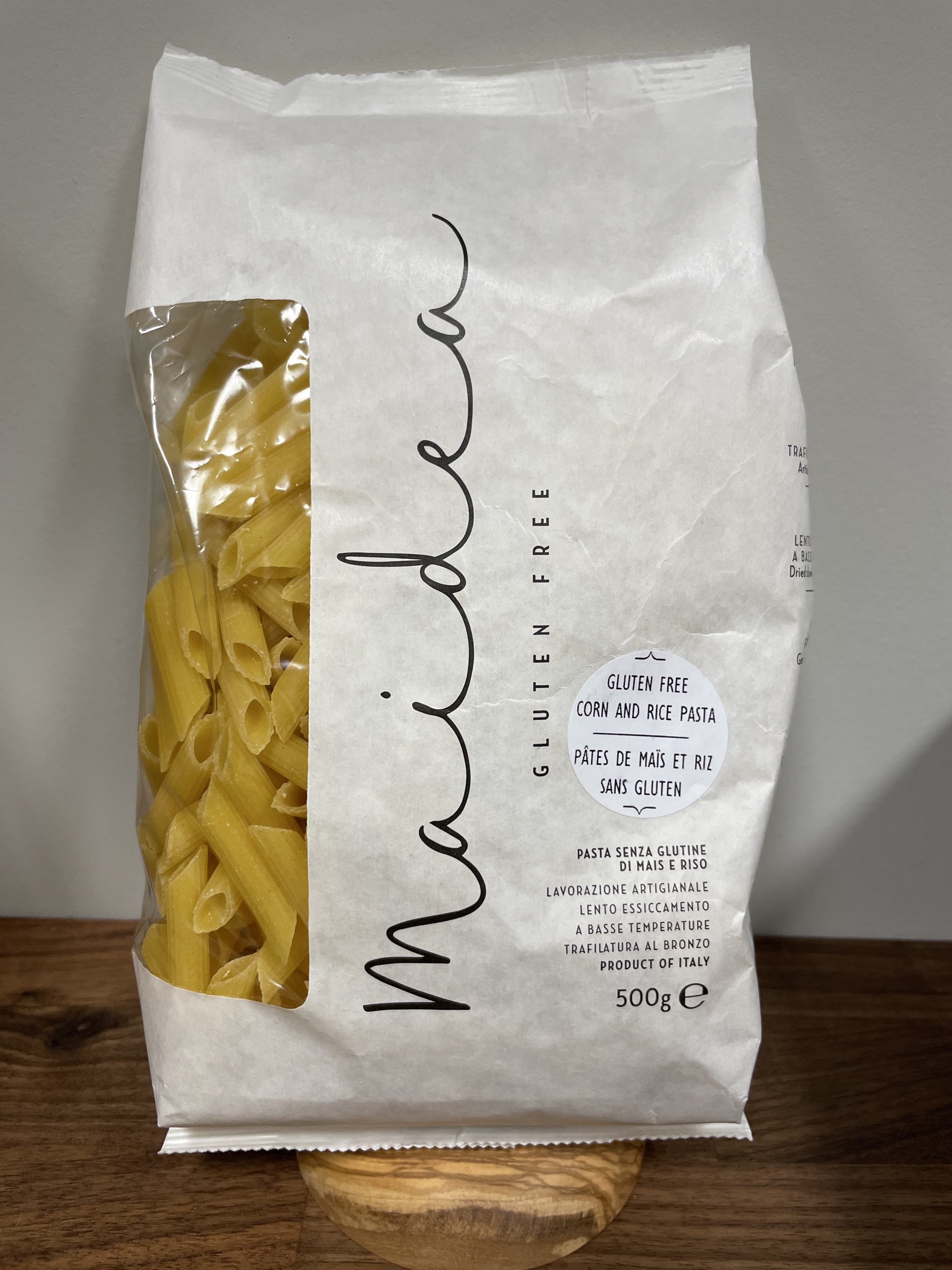 Pâtes penne rigate sans gluten 500g | Maidea