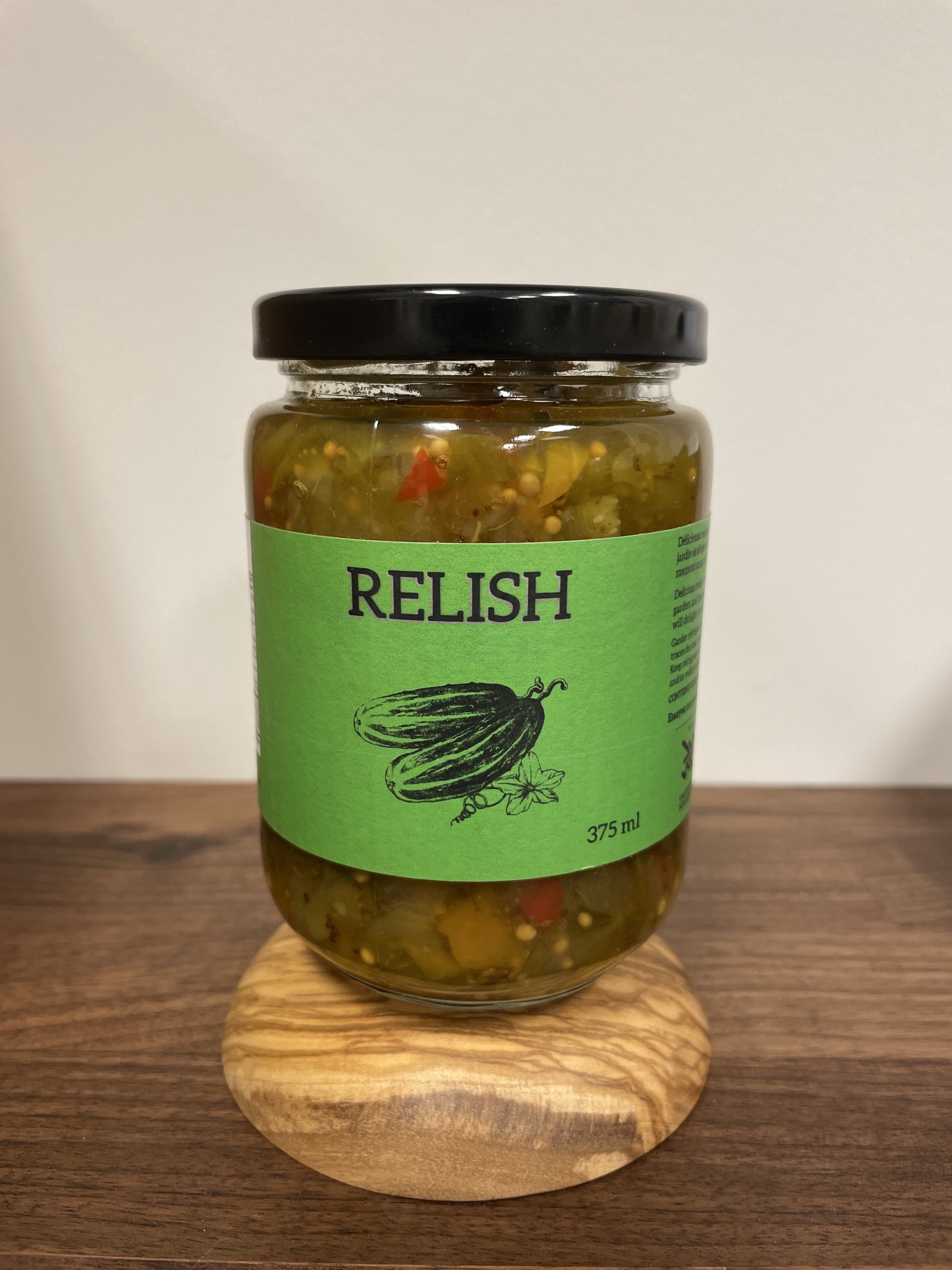 Relish 375 ml | Ferme les petites Écores