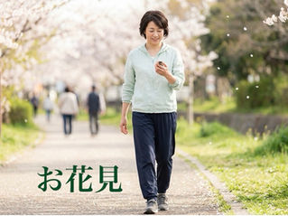 まもなくお花見