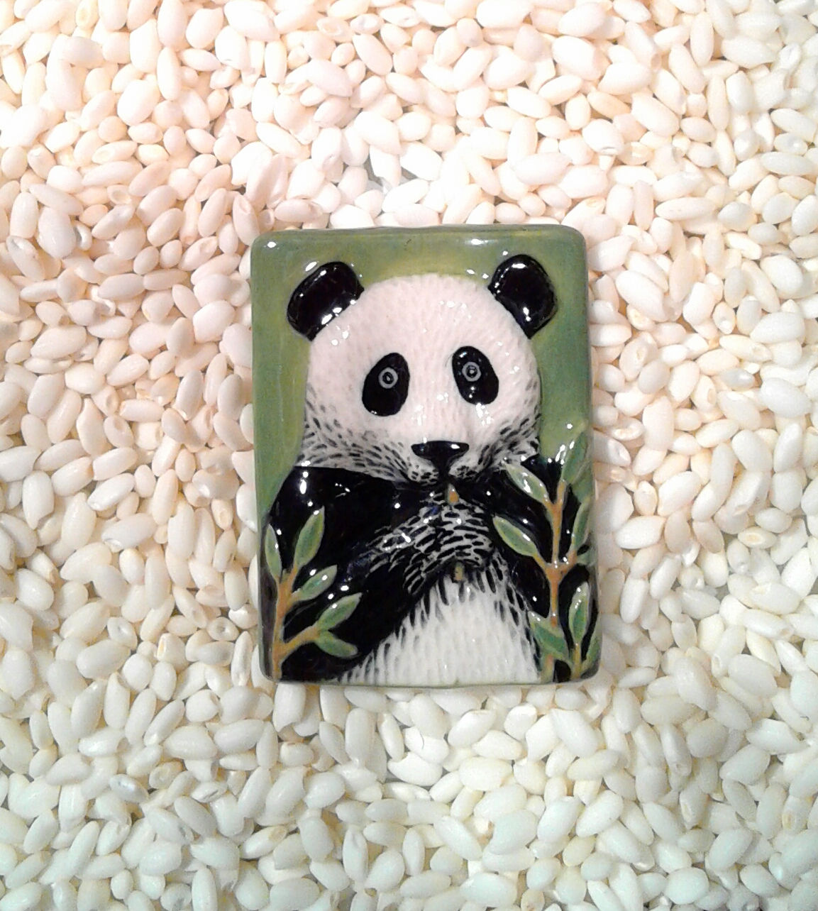 Porcelain Beads Panda, Large