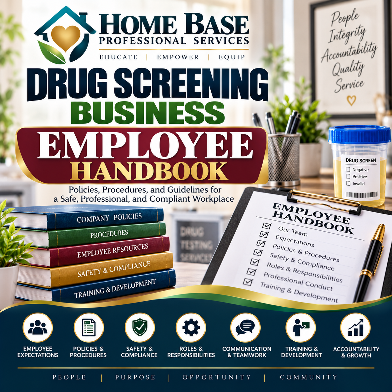 Home BaseDrug Screening Business Employee Handbook