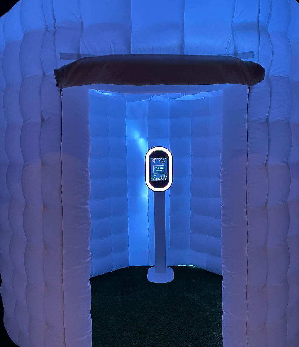 Pop up bubble dome for those perfect instagram-worthy