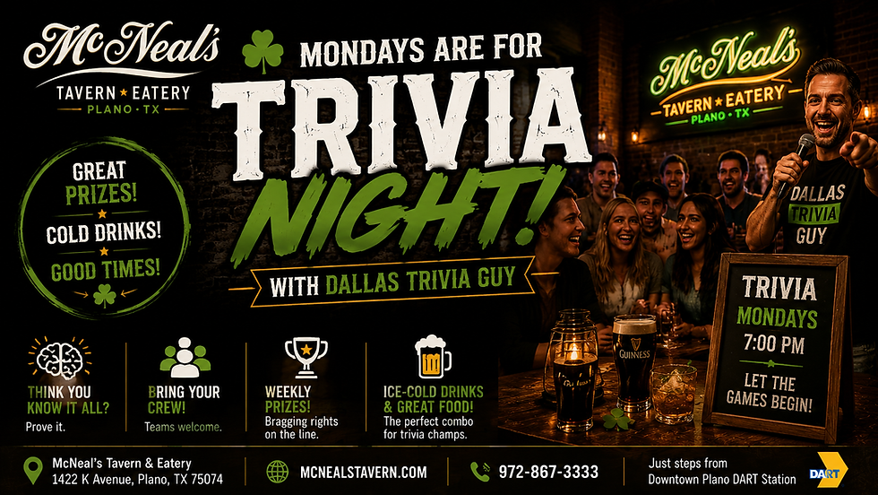 Monday Trivia Nights