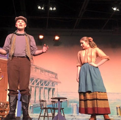 Miranda as Carrie Pipperidge in "Carousel"