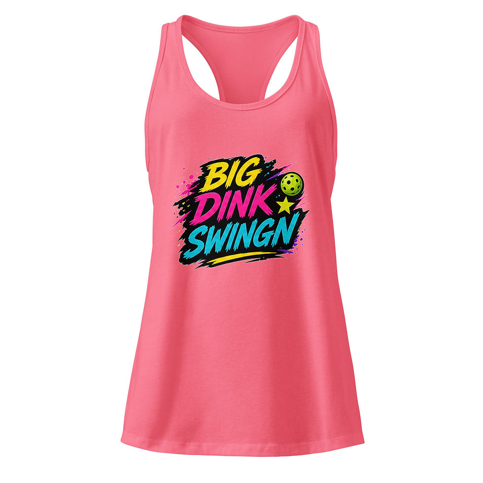 Thumbnail: Women’s Fitted Big Dink SwingN Tank Top