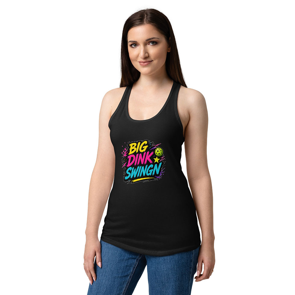Thumbnail: Women’s Fitted Big Dink SwingN Tank Top