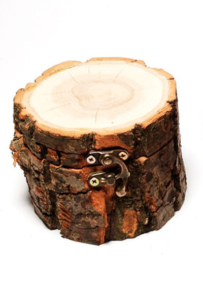 Миниатюра: Коробочка для колец из дерева