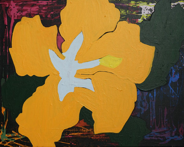 Hibicus 202301
20 x 16 inch
Acrylic on Canvas