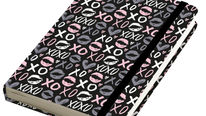 Notebook Capa Dura com Elástico A5 XOXO Pautado