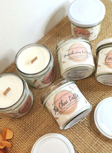 Bougie Lisbonne Mini - Blanc - Cocooning