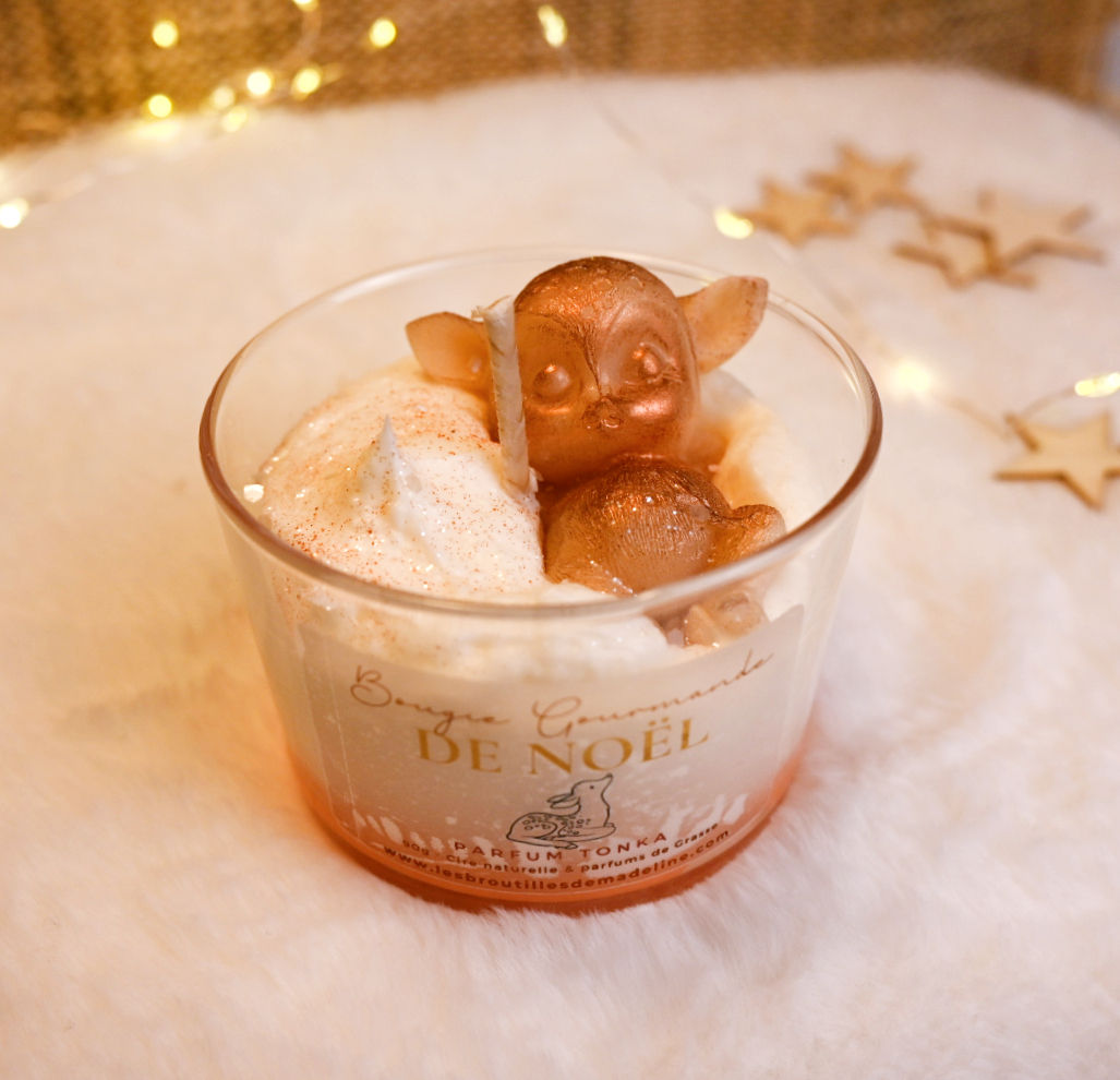 Bougie Gourmande de Noël - Bambi - Tonka