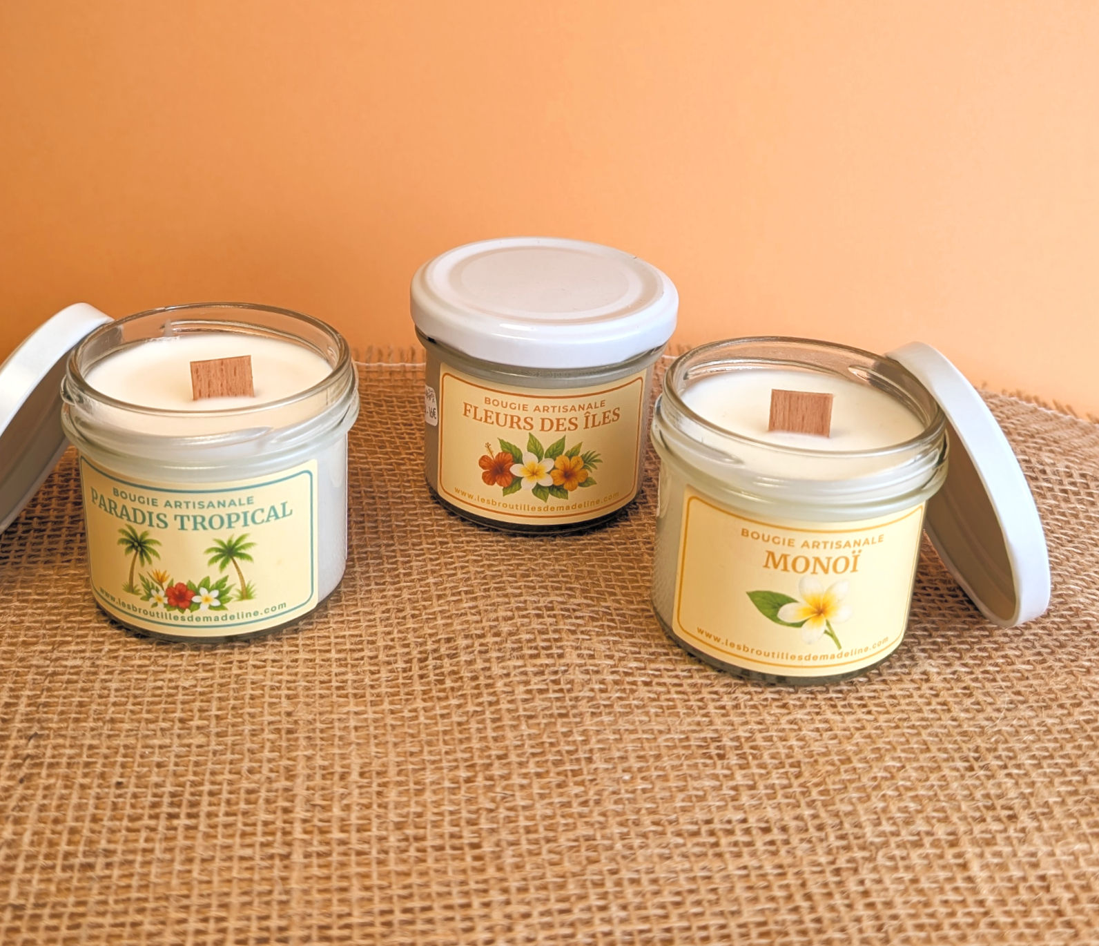 Bougie Capsule Collection Eté - Nouvelle Collection