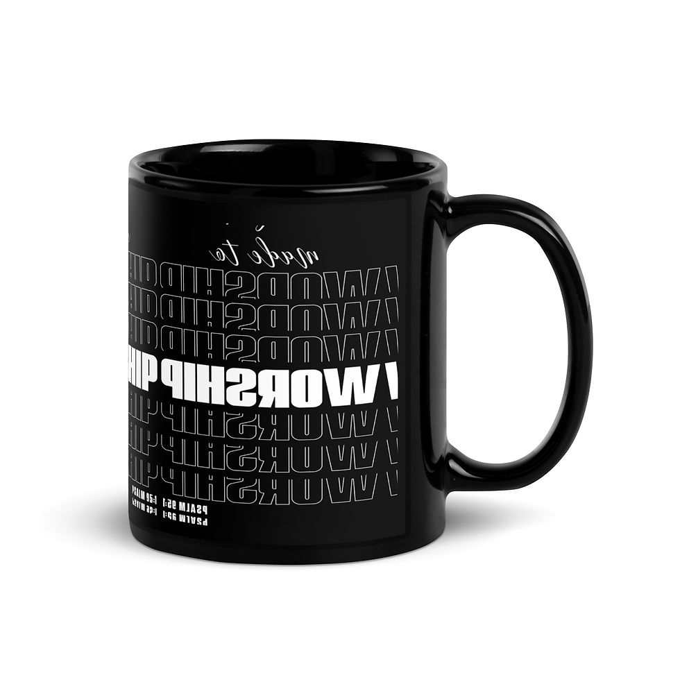 Thumbnail: Black Glossy Mug