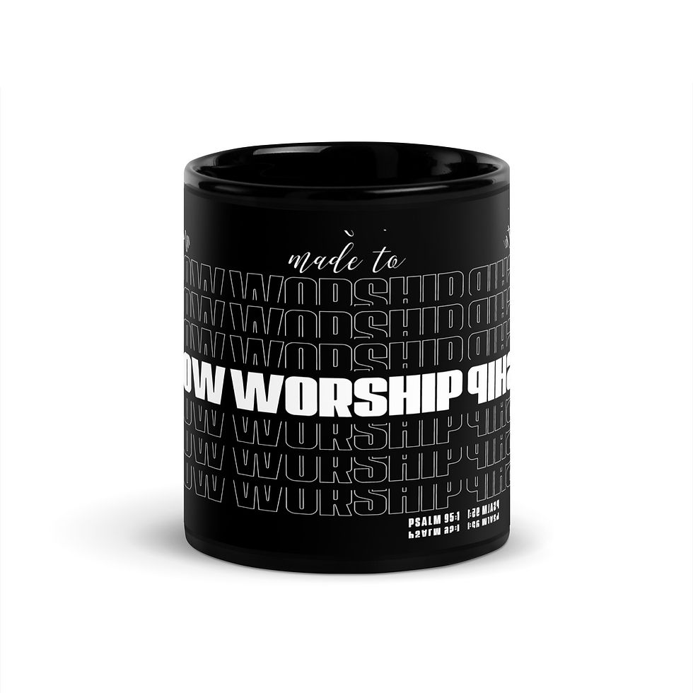 Thumbnail: Black Glossy Mug