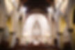 Interior view of the church