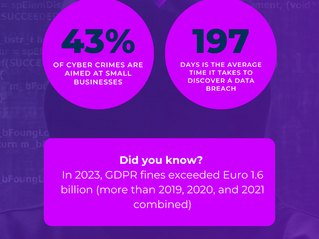 Cyber Security Statistics Infographic
