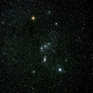 The Orion Constellation, featuring Betelgeuse