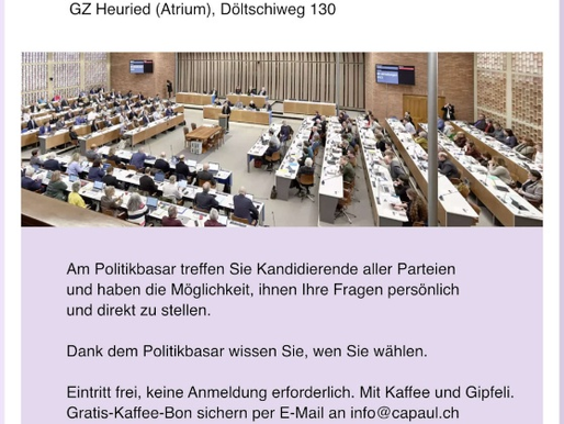 Politisches Speeddating im Kreis 3