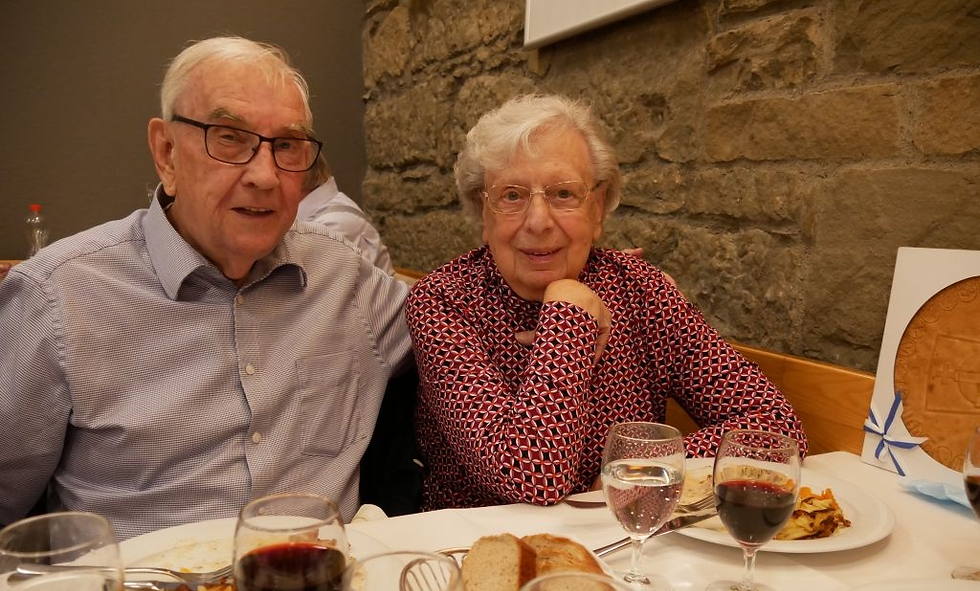 Hermann und Ruth Schumacher nach der Filmpremière im Juli 2021