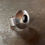 Thumbnail: Silver Crater Ring