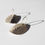 Thumbnail: Oval Leaf Matter earrings
