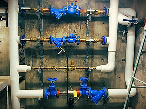 Water main assembly