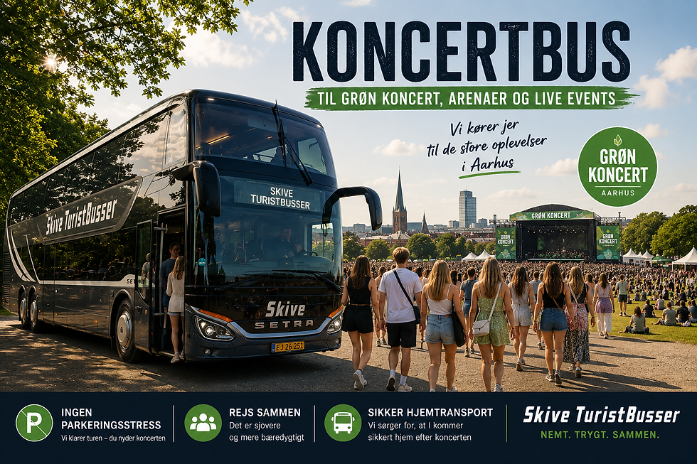 GRØN koncertbus 2026 i Århus