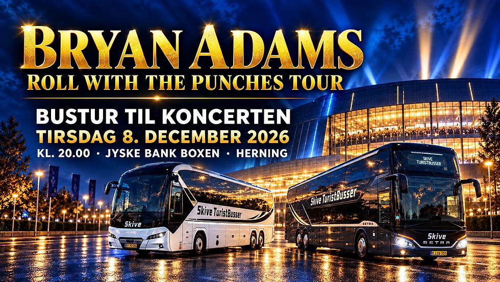 Bryan Adams – Roll with the Punches | Bustur til Herning