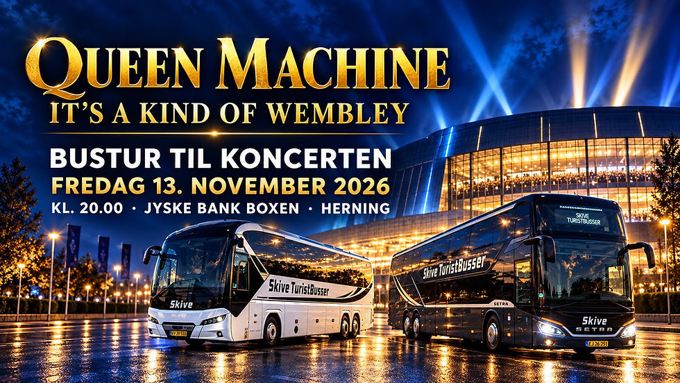 Queen Machine – It's a Kind of Wembley | Bustur til Herning