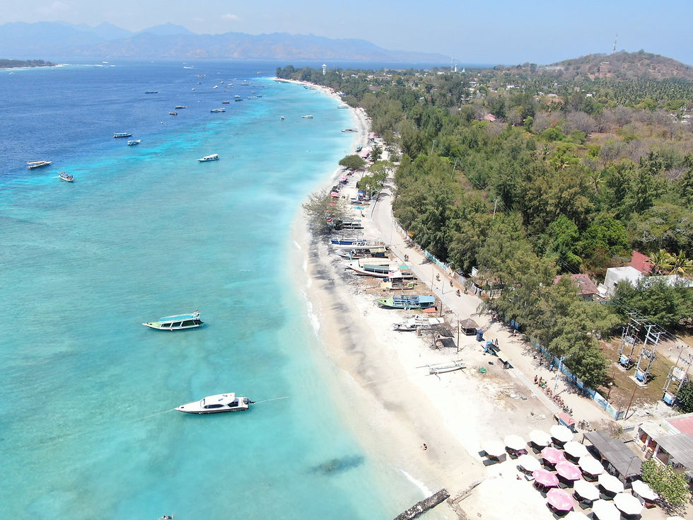 Vita da isola a Gili