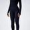 Thumbnail: Sporty Women'S Plain Tight Long Sleeve Sports Ribbed Jumpsuit with Finger Hole D