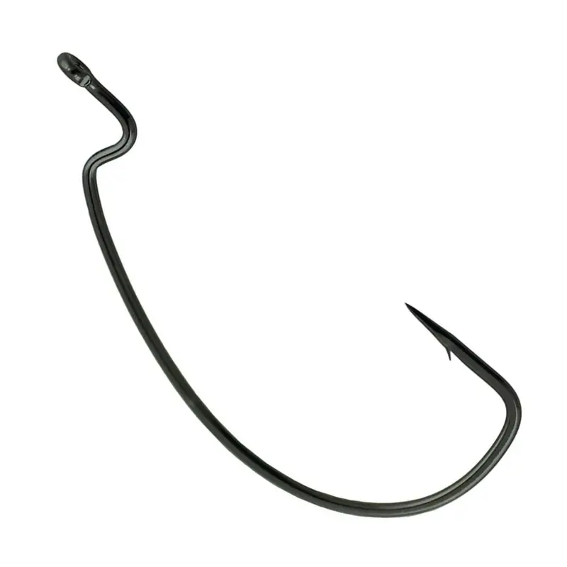 Thumbnail: Reaction Tackle Offset EWG Worm Hooks (25-Pack)