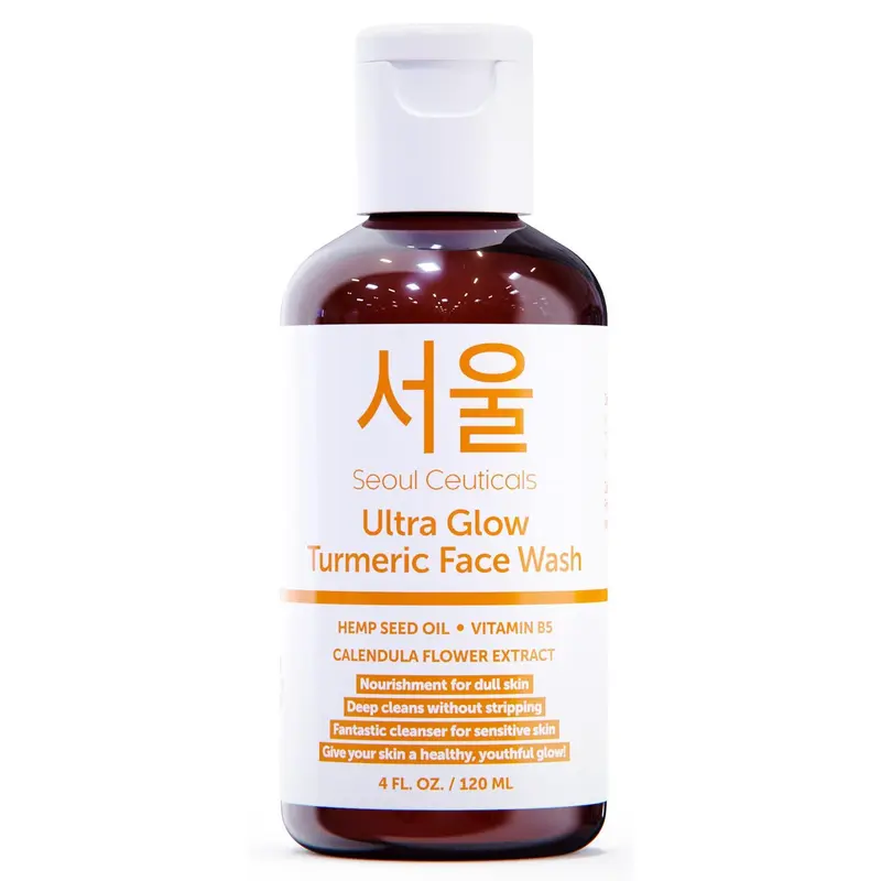 Seoulceuticals Korean Turmeric Cleanser Face Wash for Dry Skin – Korean Skincare