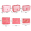 Thumbnail: 6Pcs Set Travel Suitcase Organizer Bags Shoe Clothes Luggage Organizer Bags Lugg
