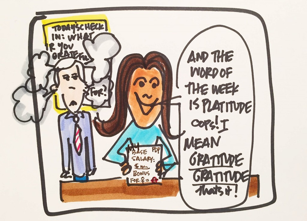 Gratitude vs. Platitude