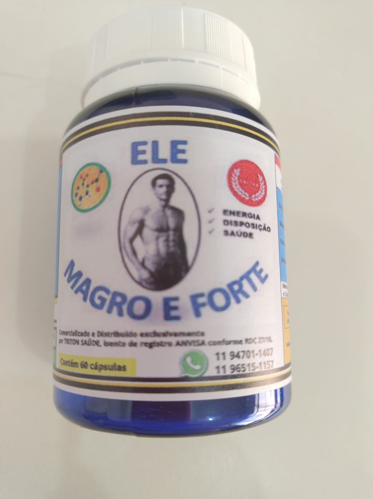 ELE MAGRO E FORTE