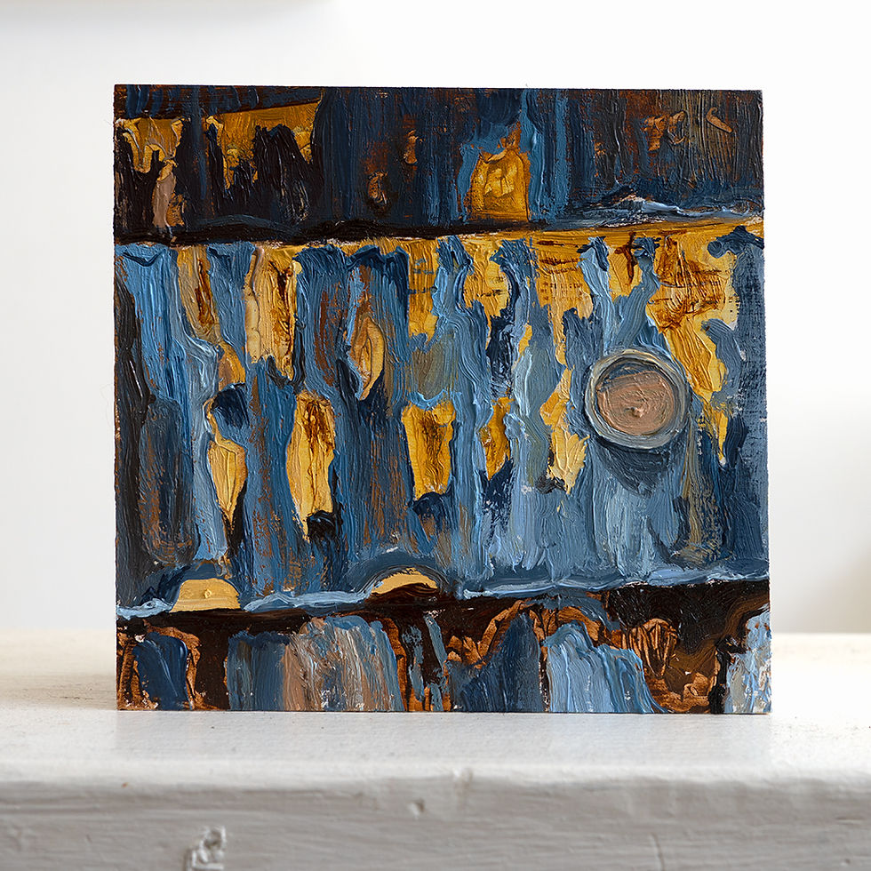 SS United States Portholes and Yellow Primer