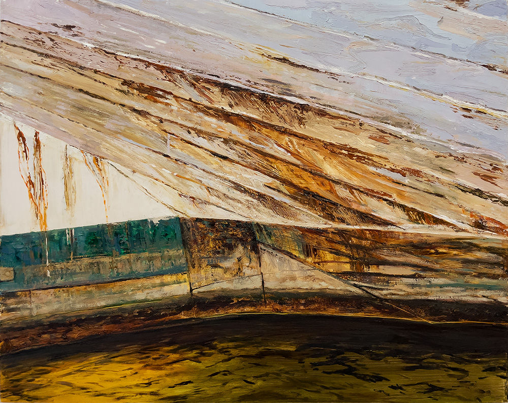 Starboard Transom, Summer Afternoon