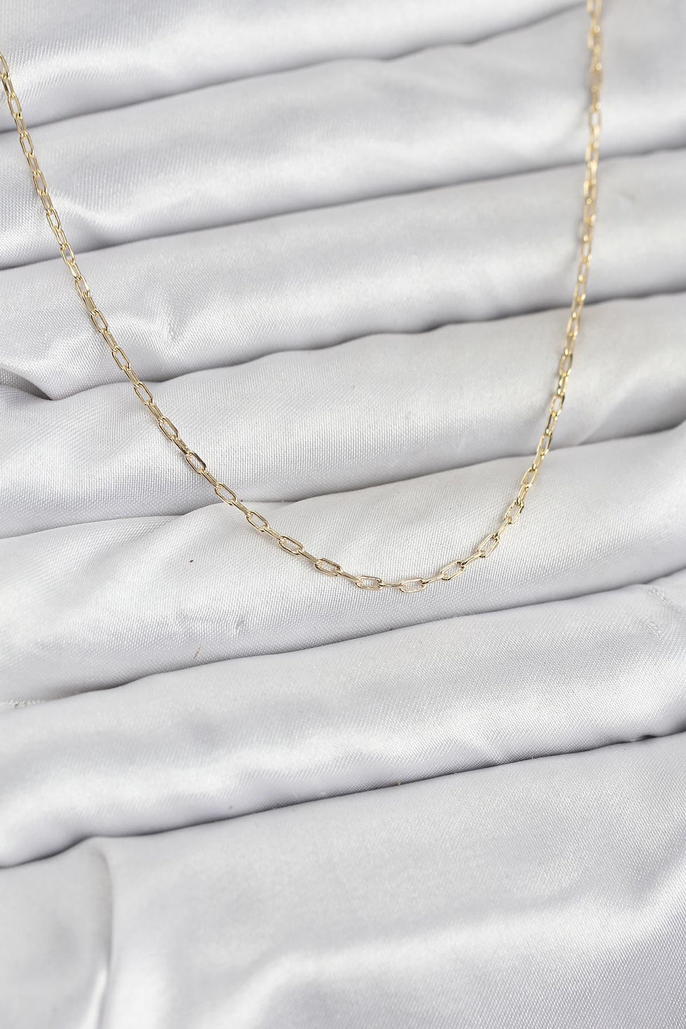 Küçük resim: Gold Renk Ataç Zincir Model 60 cm Kolye