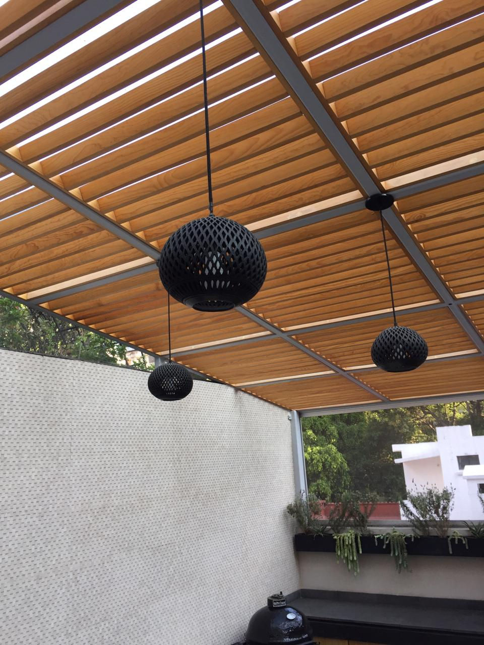 Miniatura: Lámpara de barro negro Tuxtepec